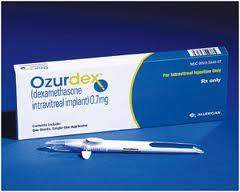Ozurdex steroid implants